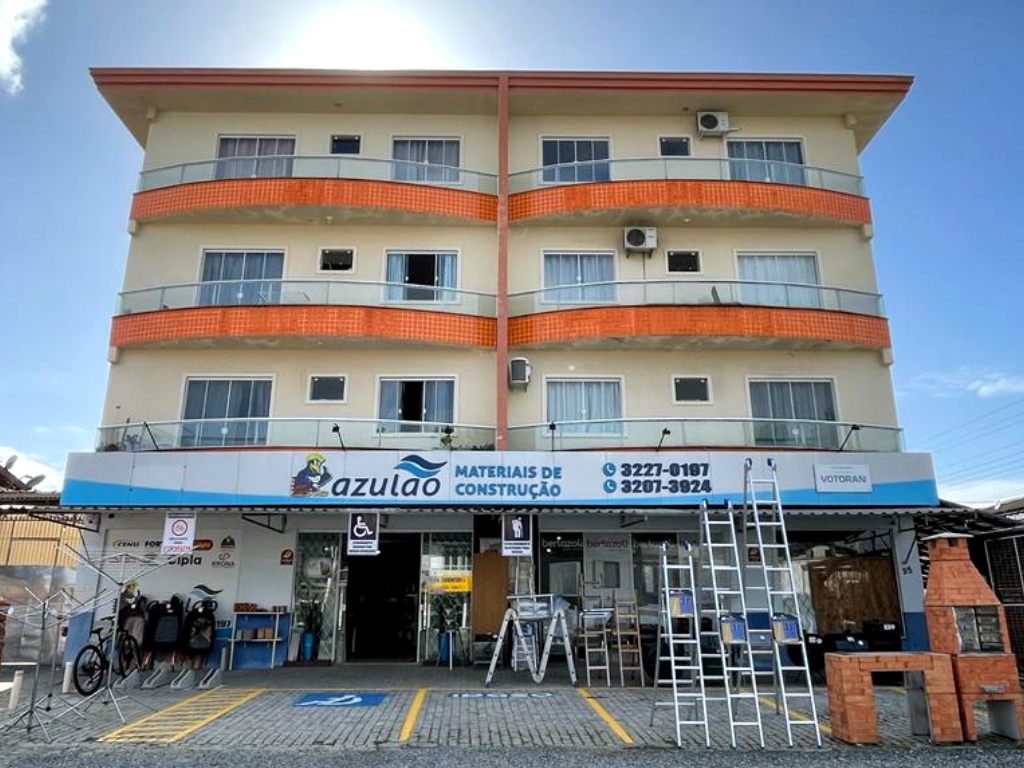 Fachada Azulão Materiais de Construção